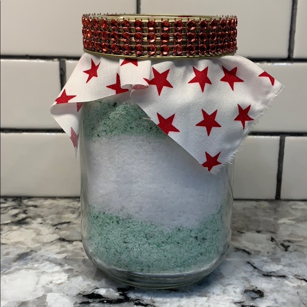 Peppermint Scented EssentialOil Homemade Bath Salt - Picture 4 of 4